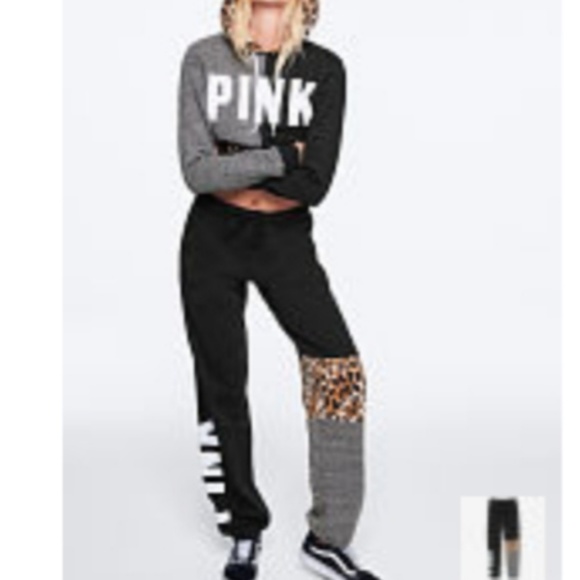 Victoria's Secret Pants - Victoria's Secret PINK Campus Pant in Leopard S